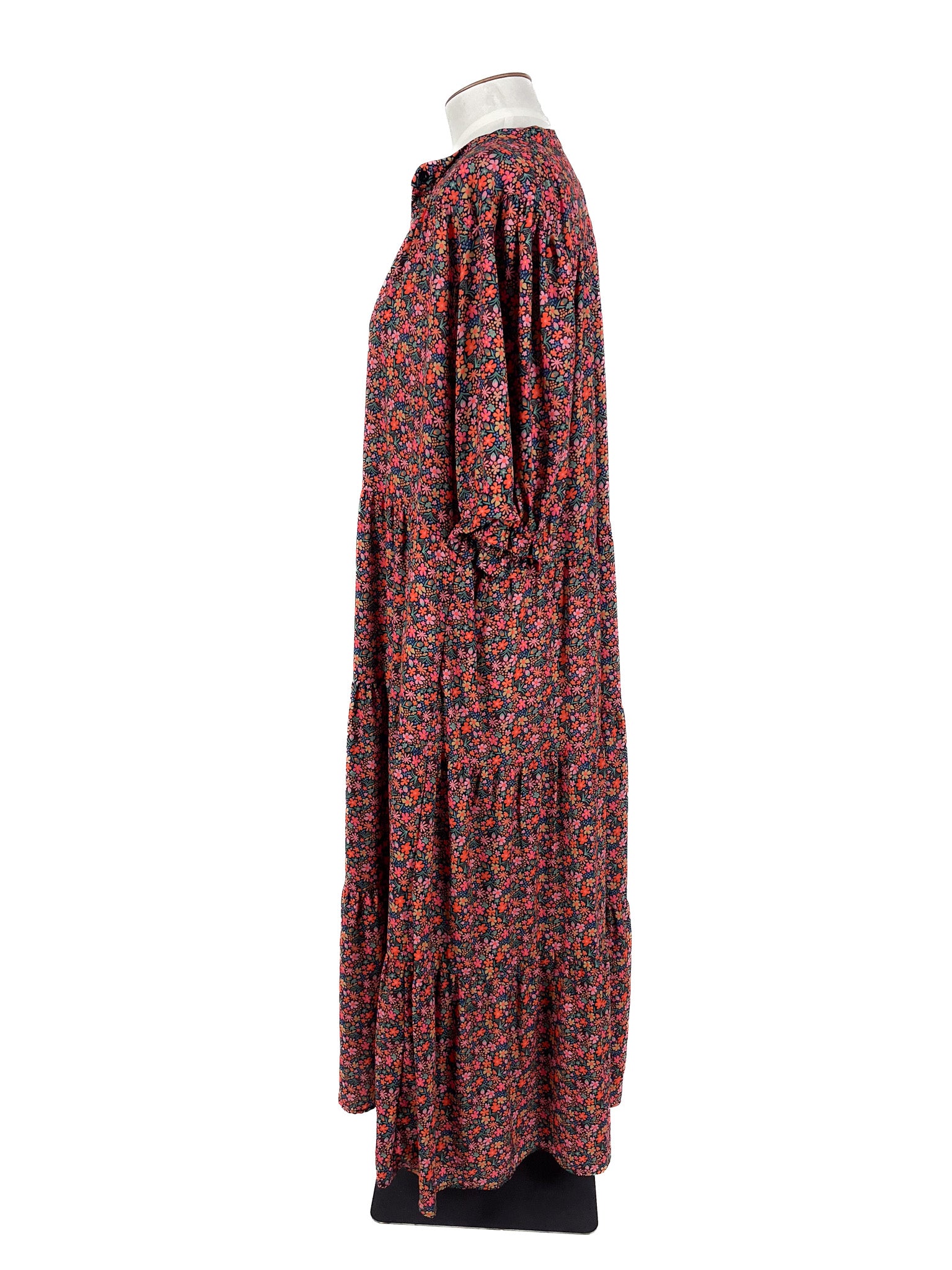 Ruby + Rain - Multicoloured Maxi Dress (Size 18)
