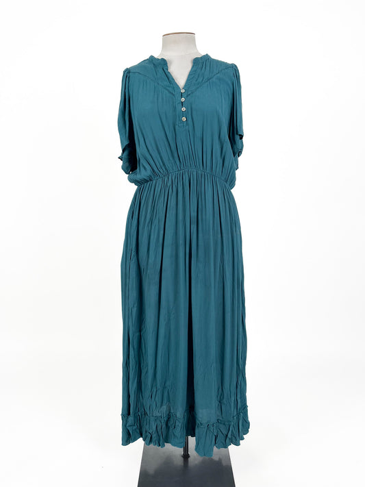 Isle of Mine - Green Maxi Dress (Size XL)
