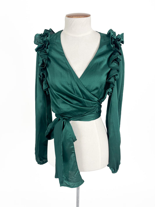 Pia | Green Casual Top | Size XS