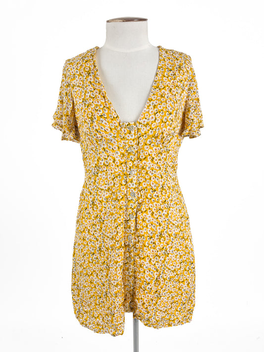 Princess Polly | Yellow Casual Dress | Size 8