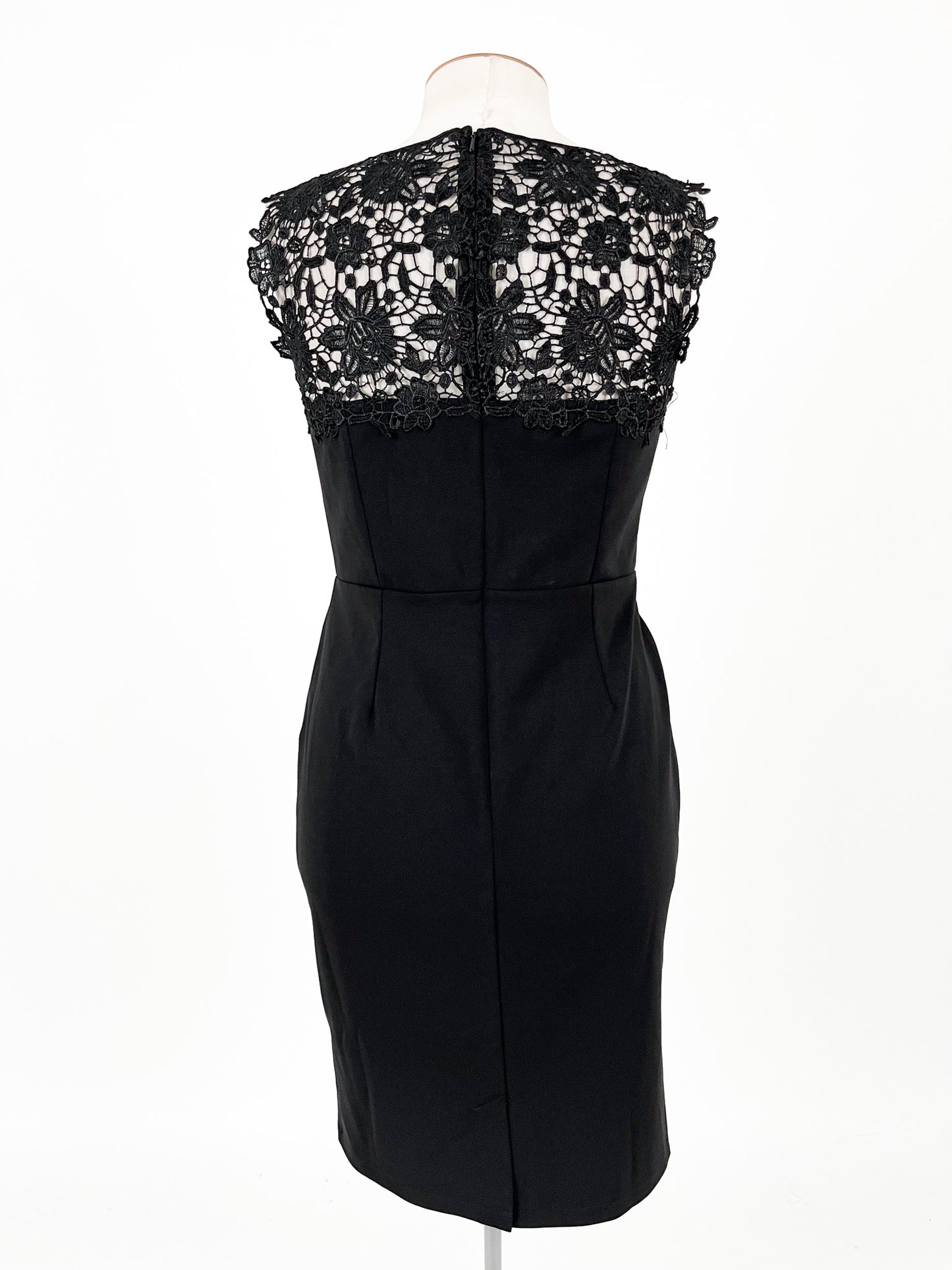 Showcase | Black Cocktail Dress | Size 14