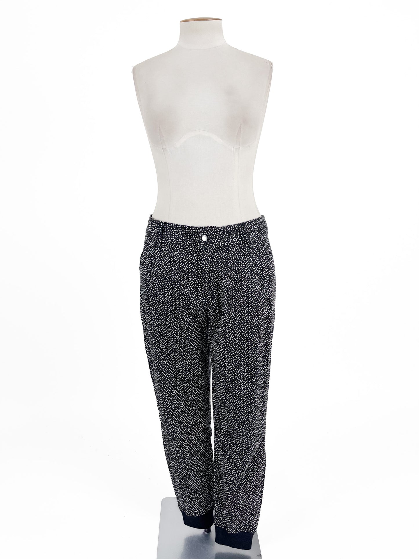 Huffer | Multicoloured Boyfriend fit High waisted Pants | Size 12