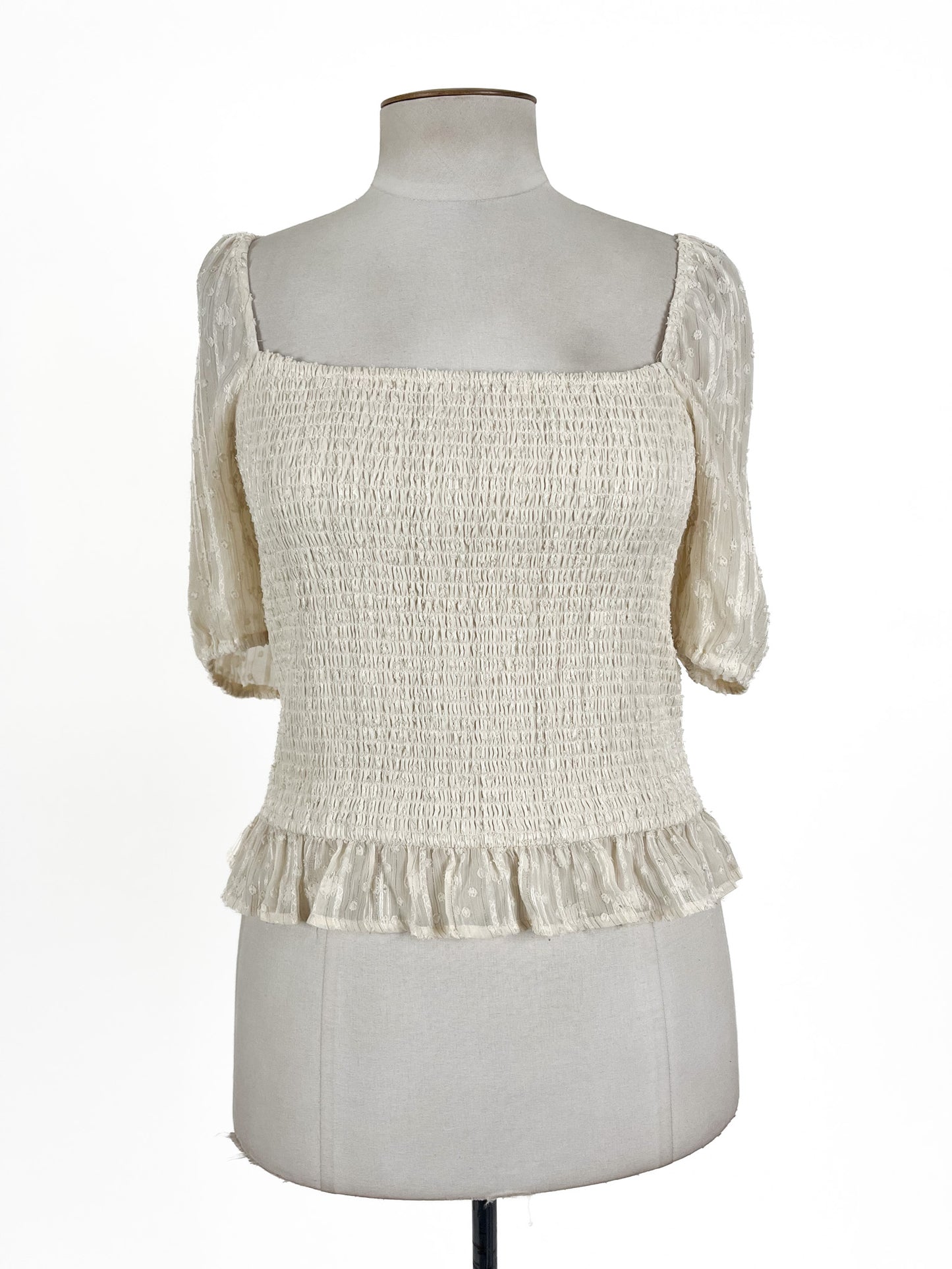 B.O.G Collective | Beige Casual Top | Size 14