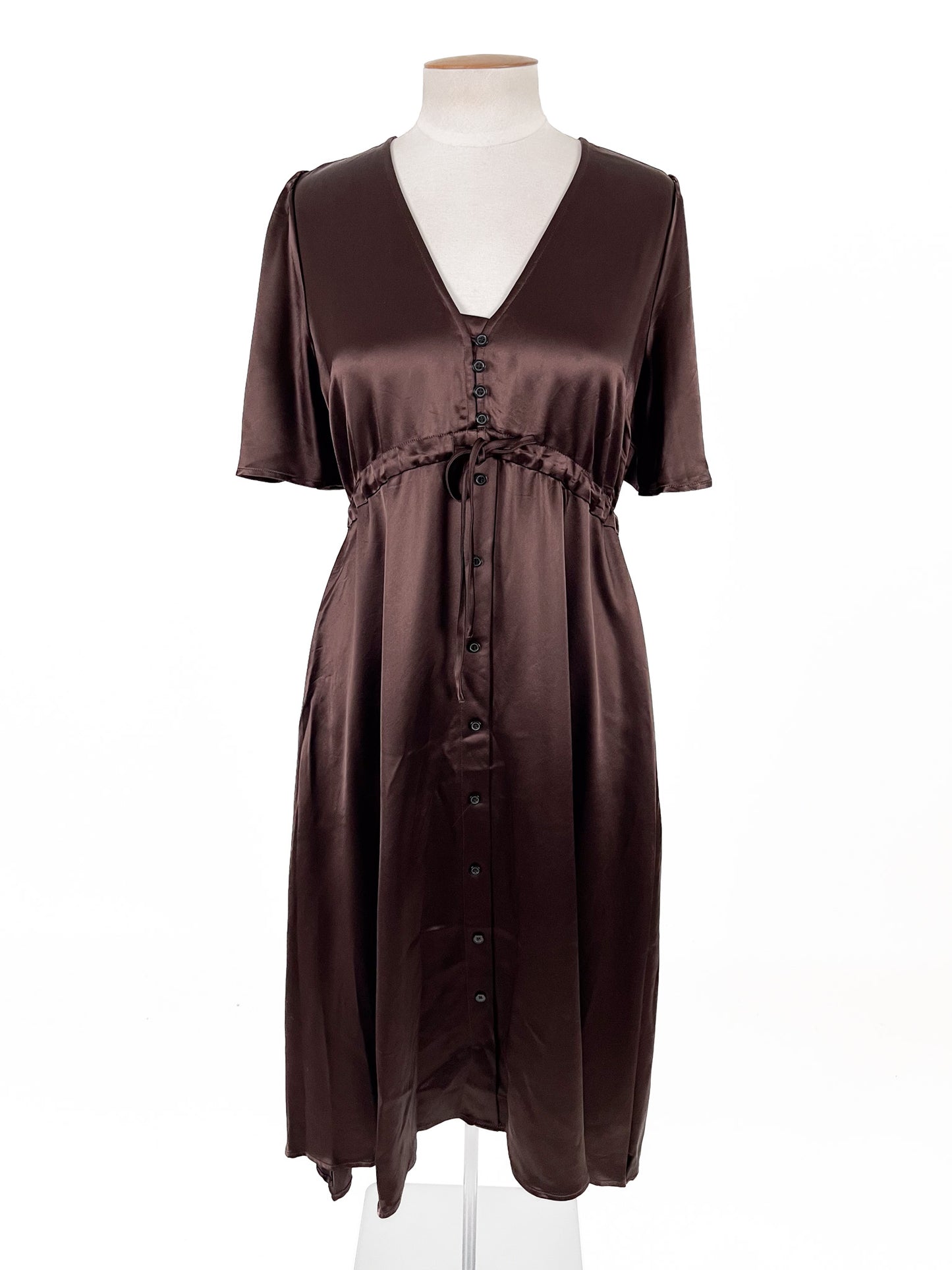 Feather + Noise | Brown Casual Dress | Size 10