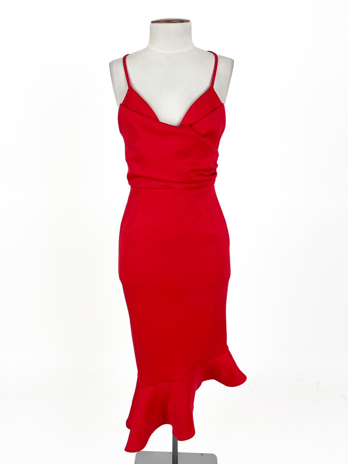 ASOS | Red Cocktail Dress | Size 8