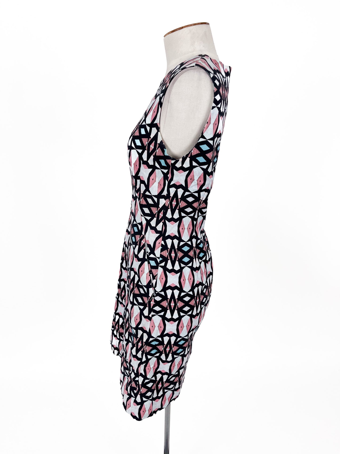 David Lawrence | Multicoloured Cocktail Dress | Size 8