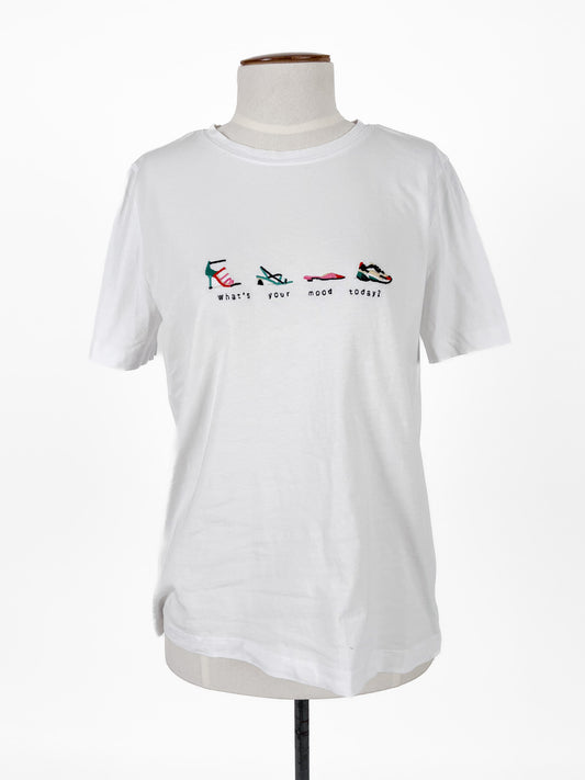Zara | White Casual Top | Size M