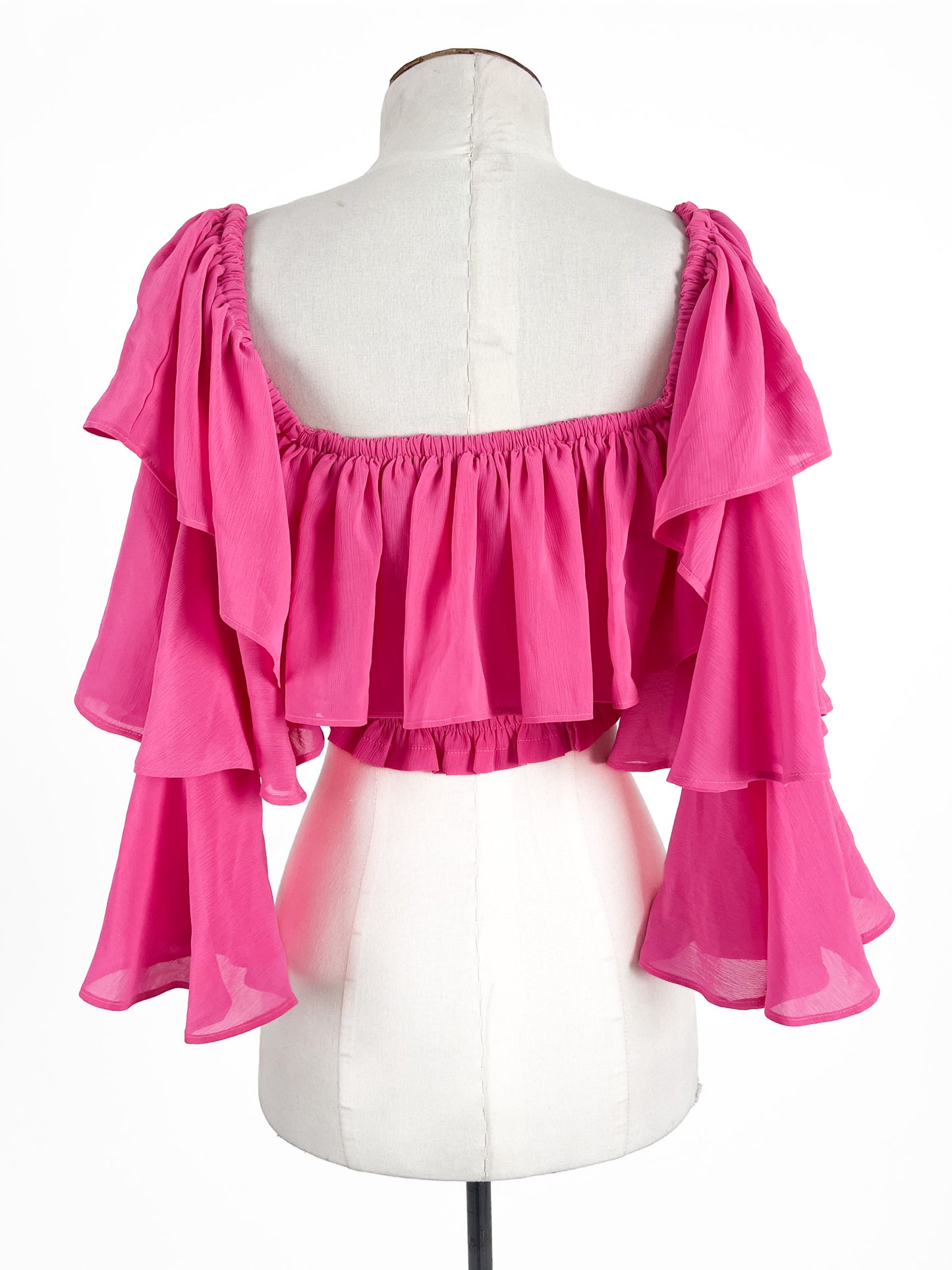 Pia | Pink Casual/Cocktail Top | Size S