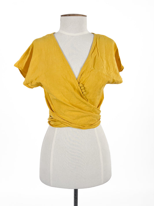 Zara | Yellow Casual Top | Size S