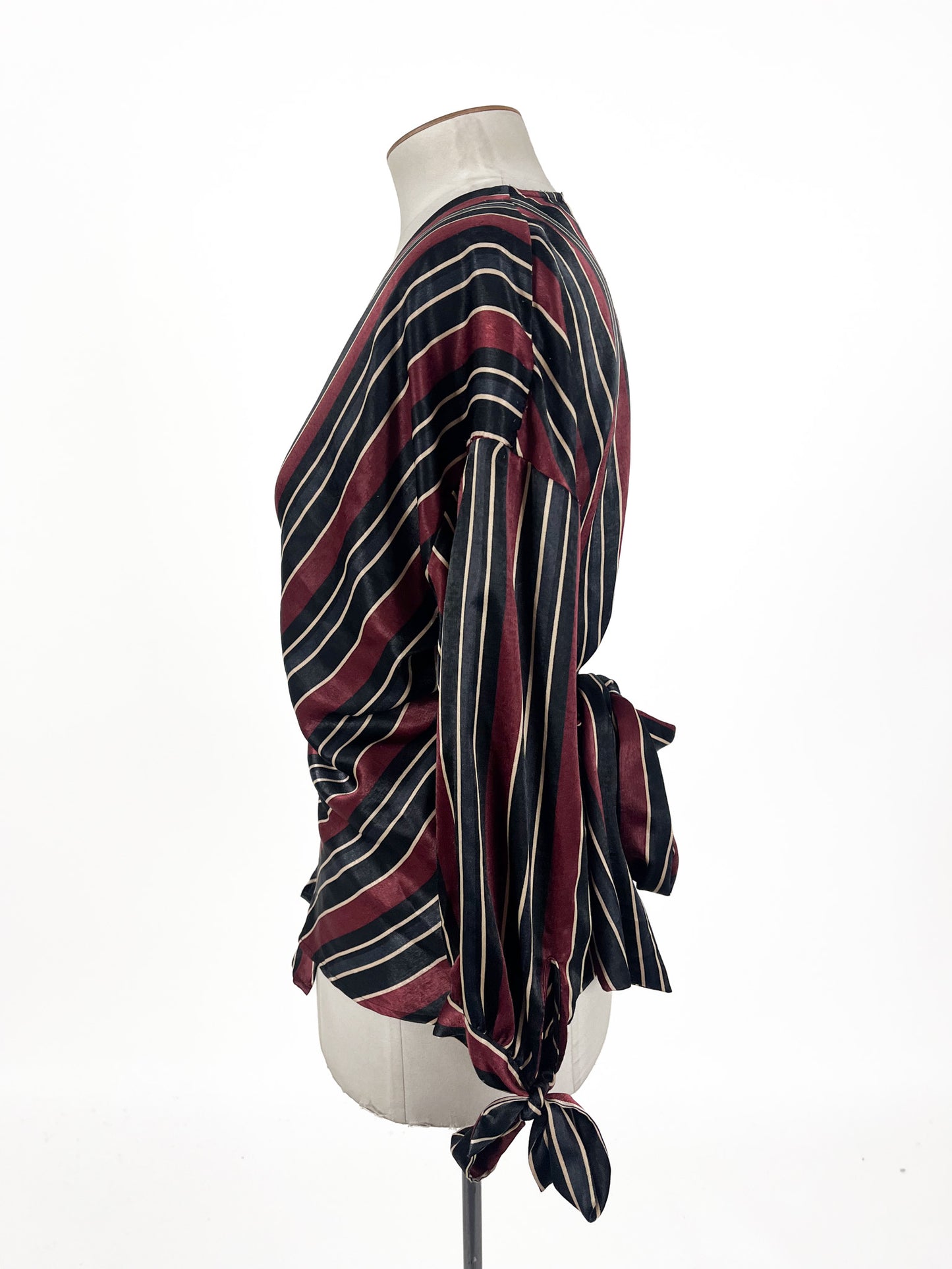 Zara - Purple & Black Blouse (Size M)