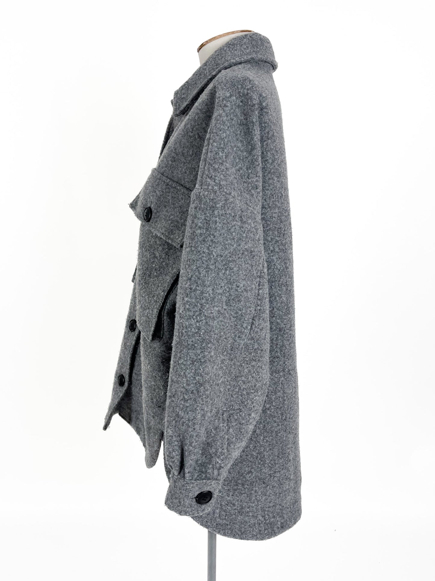 Decjuba | Grey Casual Jacket | Size S