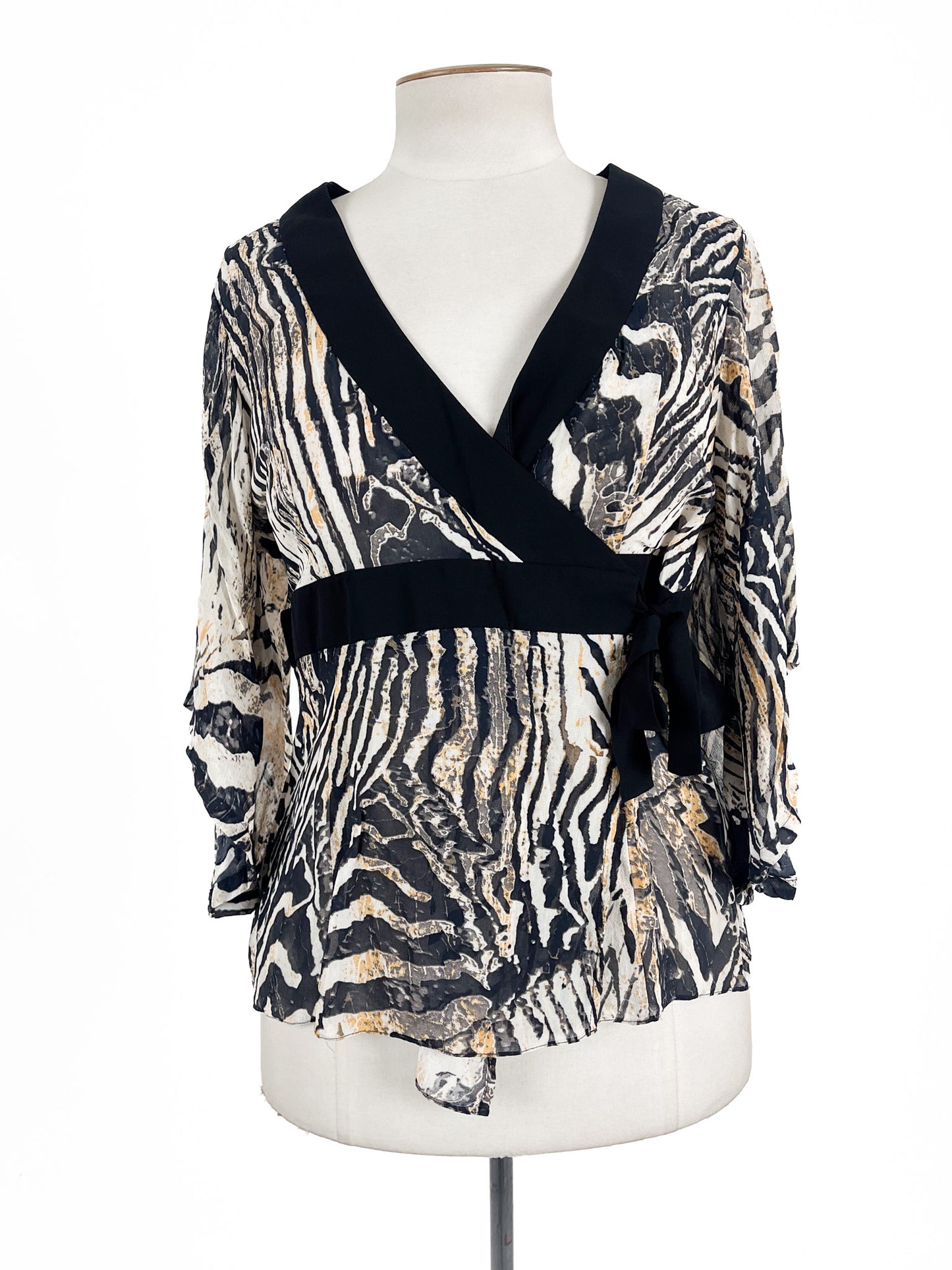 Meredith | Multicoloured Casual/Cocktail Top | Size 14