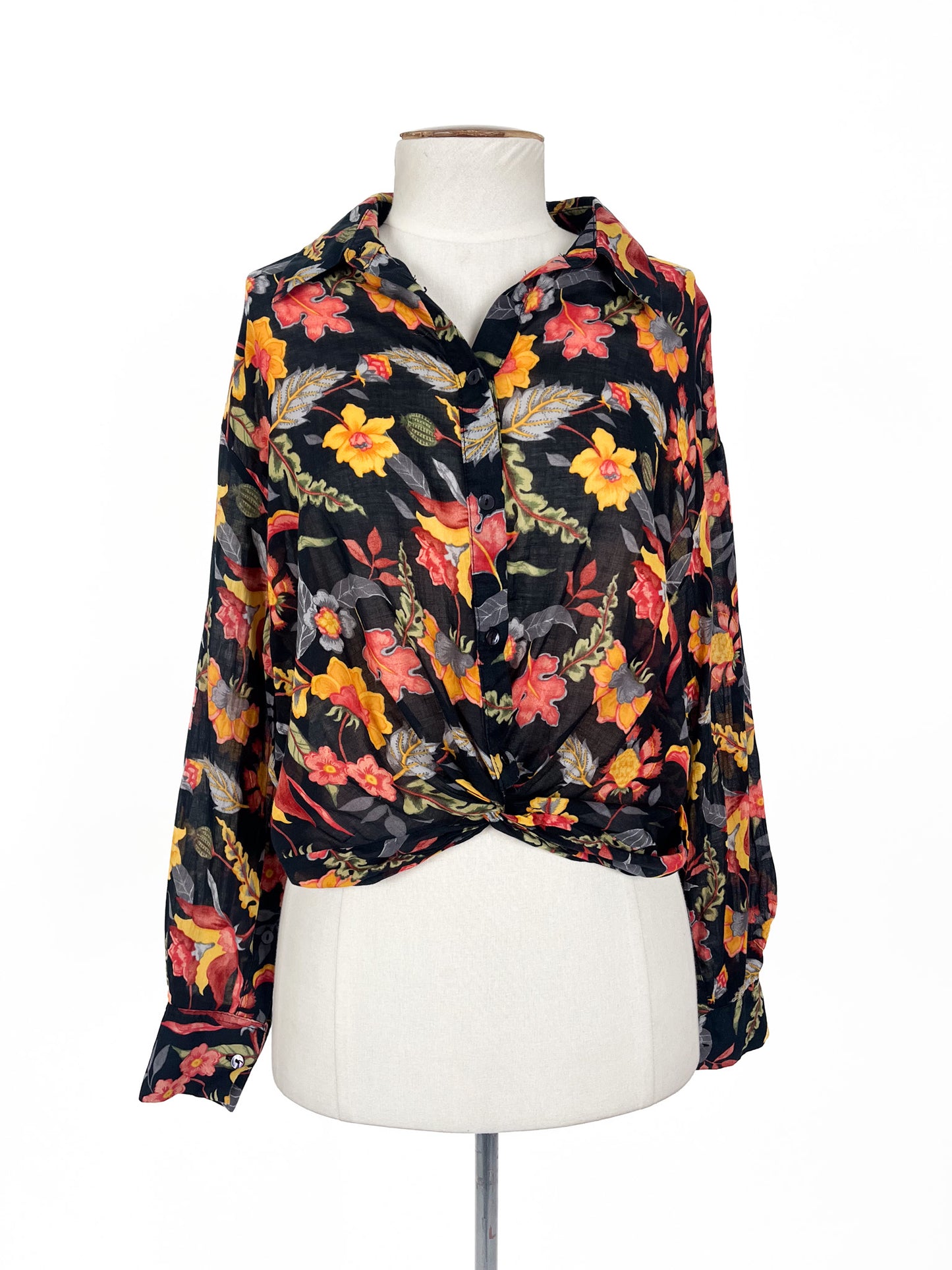 Max - Navy Blouse (Size 8)