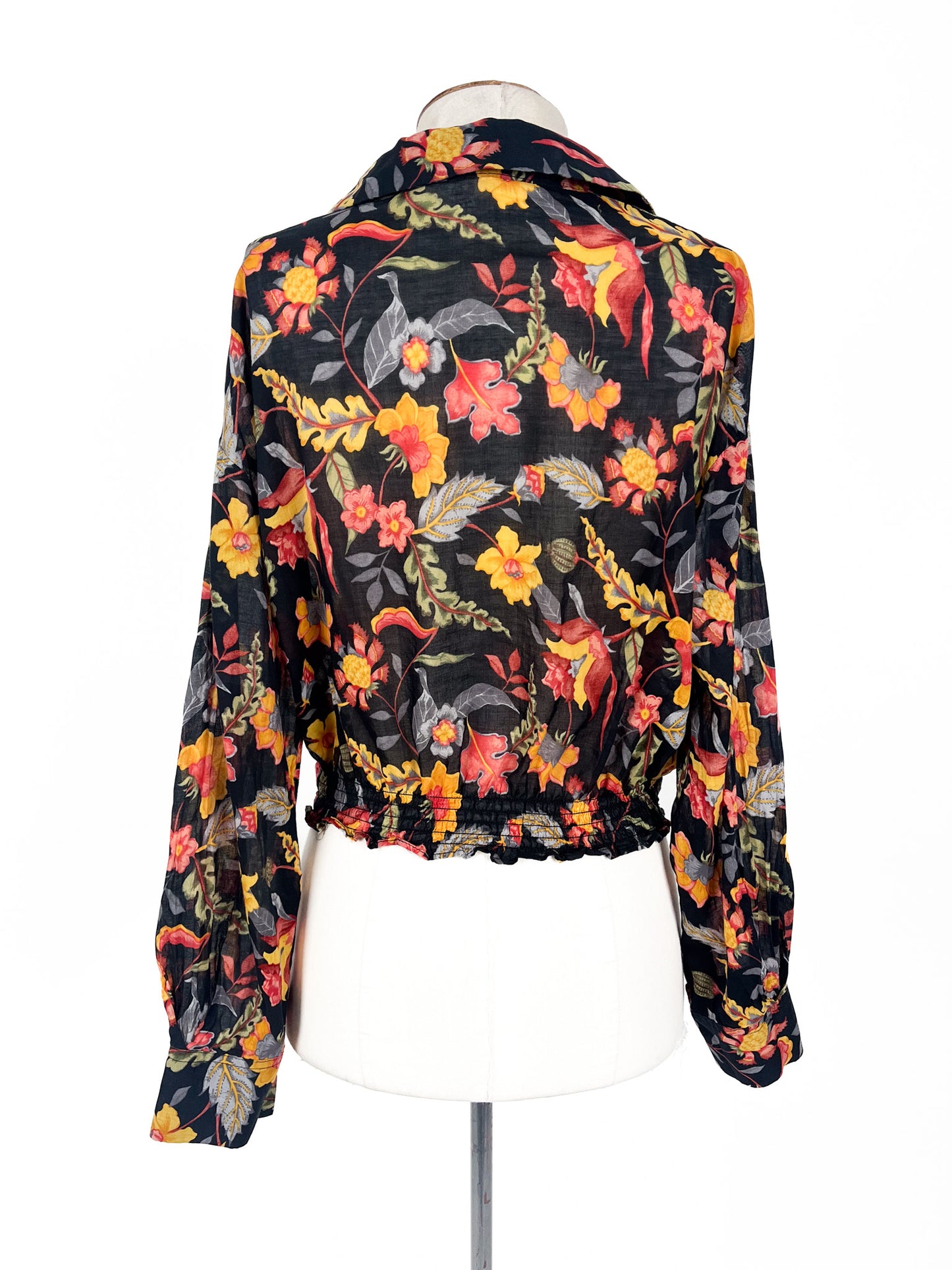 Max - Navy Blouse (Size 8)