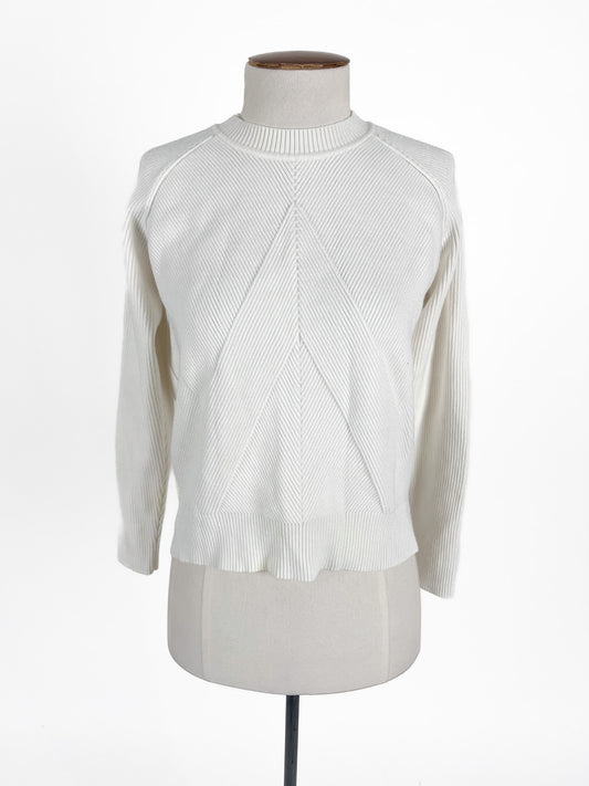 Madison the Label | White Casual/Workwear Top | Size S