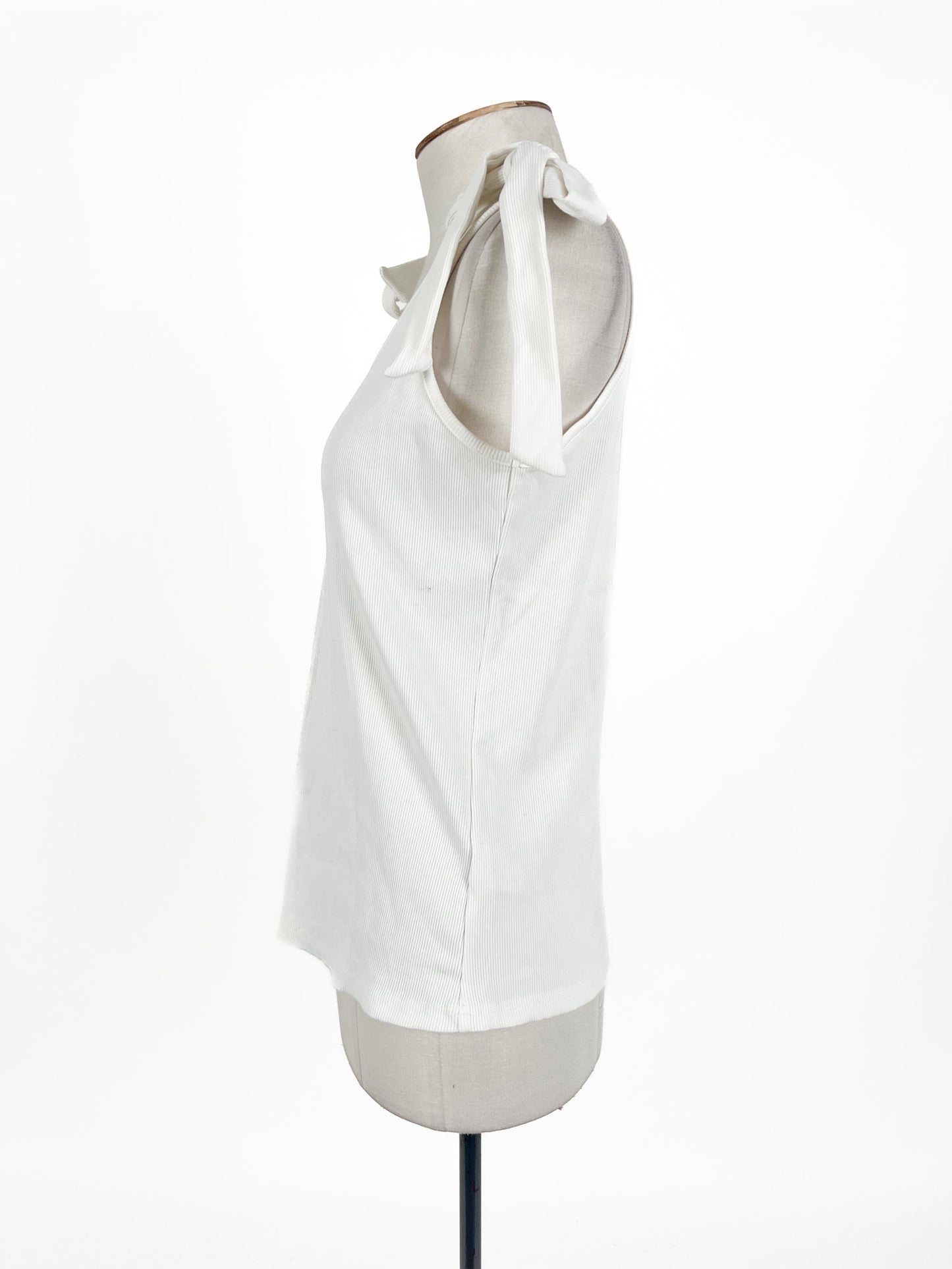 Addison - White Tank Top (Size 10)