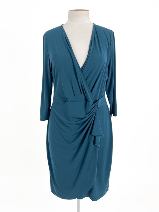 Jacqui.E | Blue Cocktail/Workwear Dress | Size L
