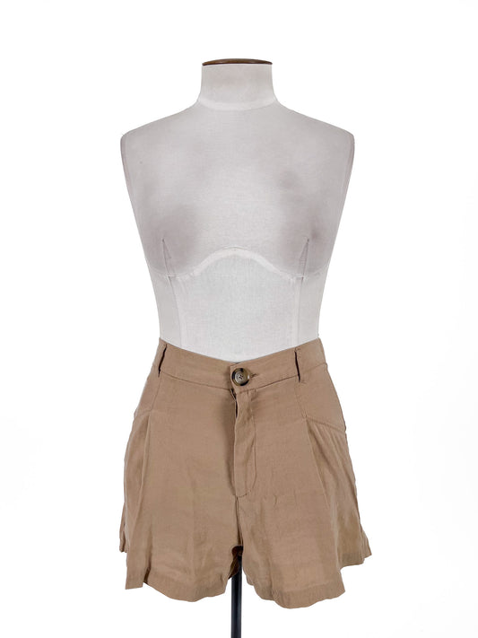 Zara | Beige Casual Shorts | Size M