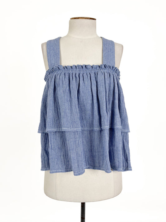 Karen Walker | Blue Casual Top | Size 6