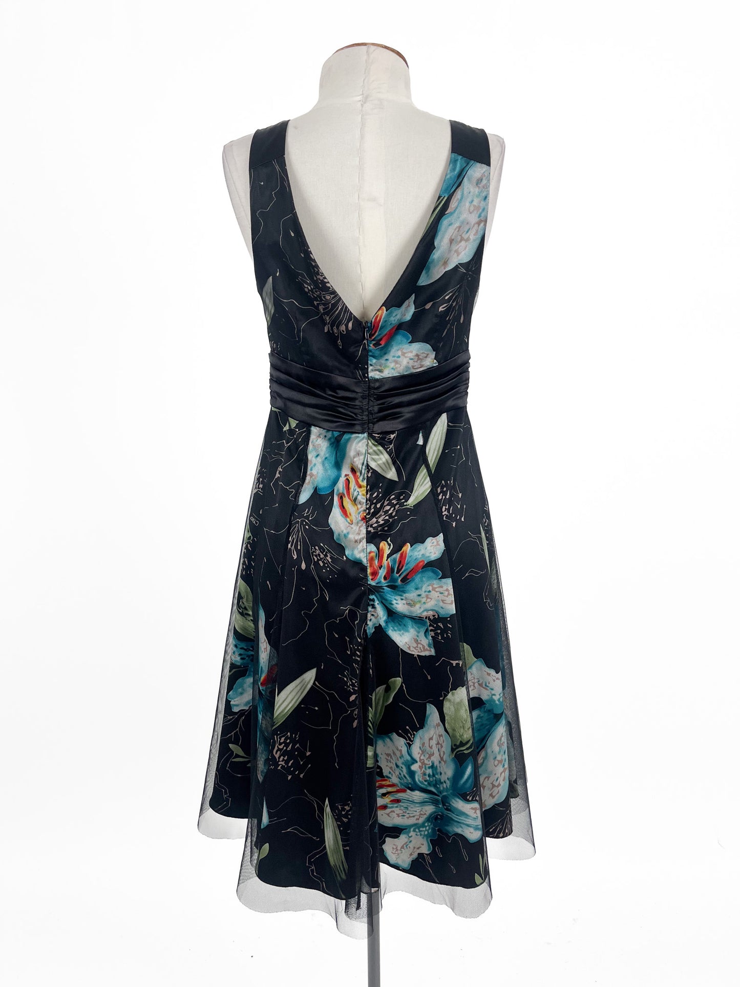 Stax | Black Cocktail Dress | Size 8