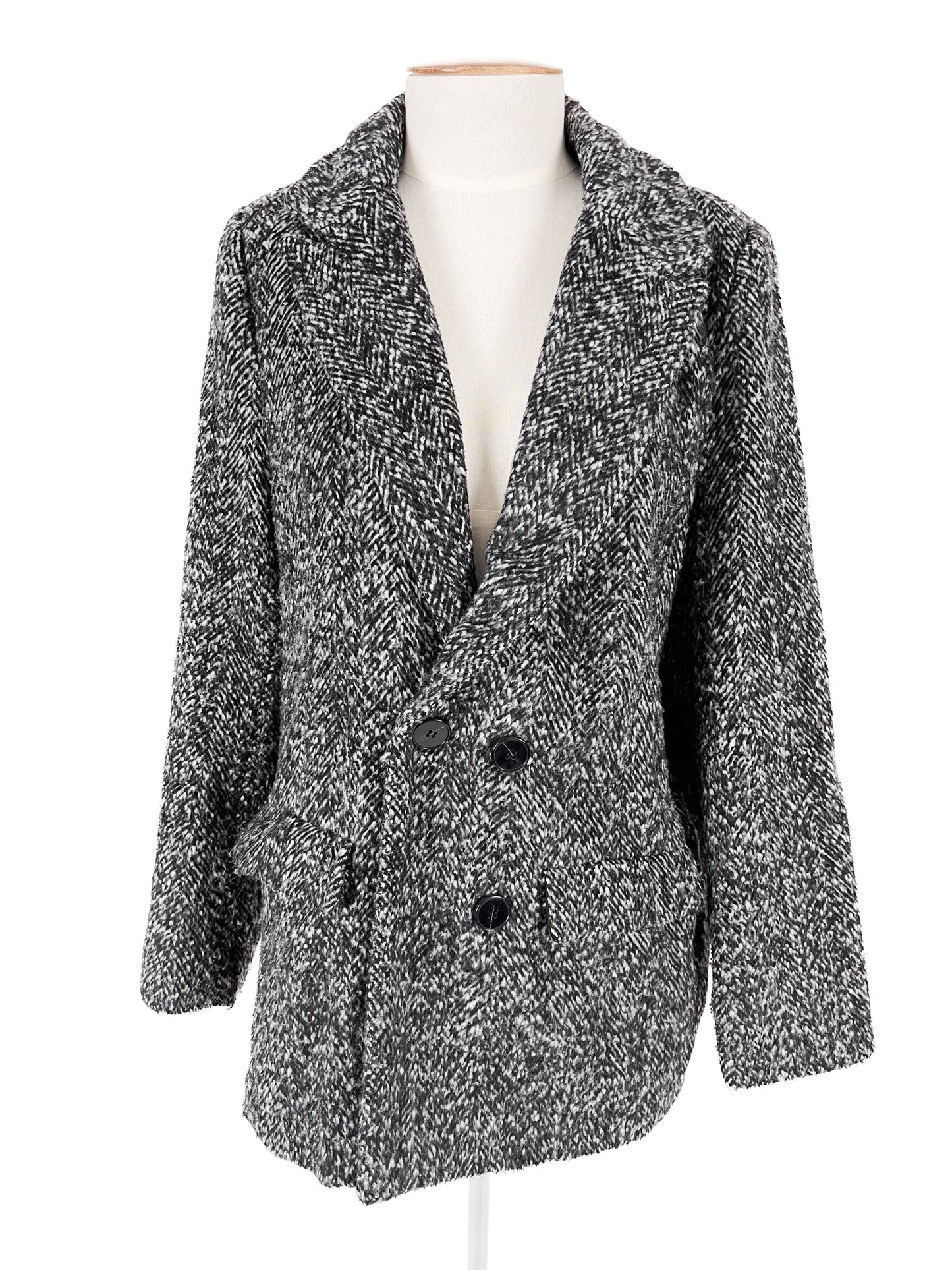 Cotton On | Grey Workwear Coat | Size 8