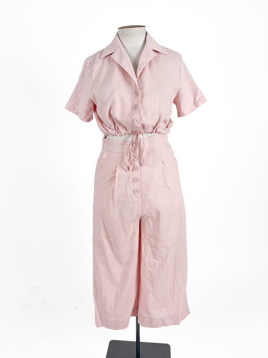 Whyte Valentine | Pink Casual Jumpsuit | Size 8