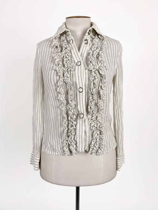 Karen Walker | Grey Casual Top | Size S