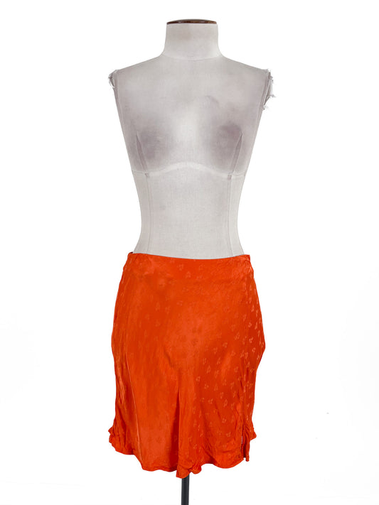 Zara | Orange Casual Skirt | Size M