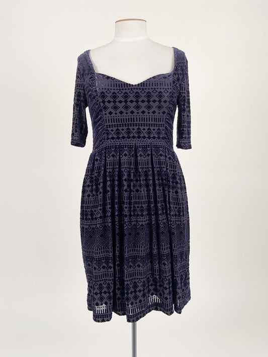 Meadow Rue | Navy Cocktail/Formal Dress | Size M