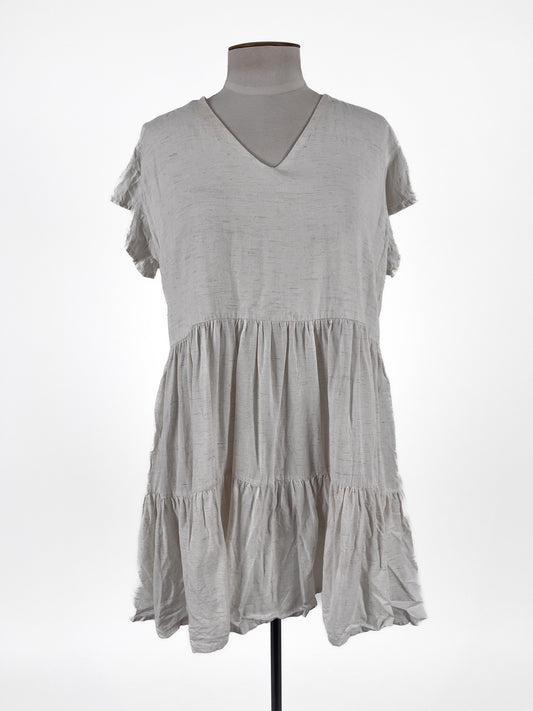 Sandy Days | White Casual Dress | Size XXL