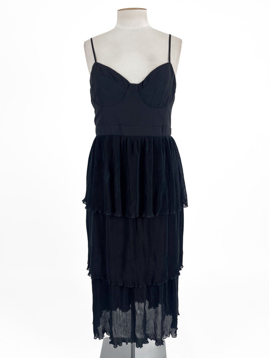 Showpo | Black Cocktail Dress | Size 14