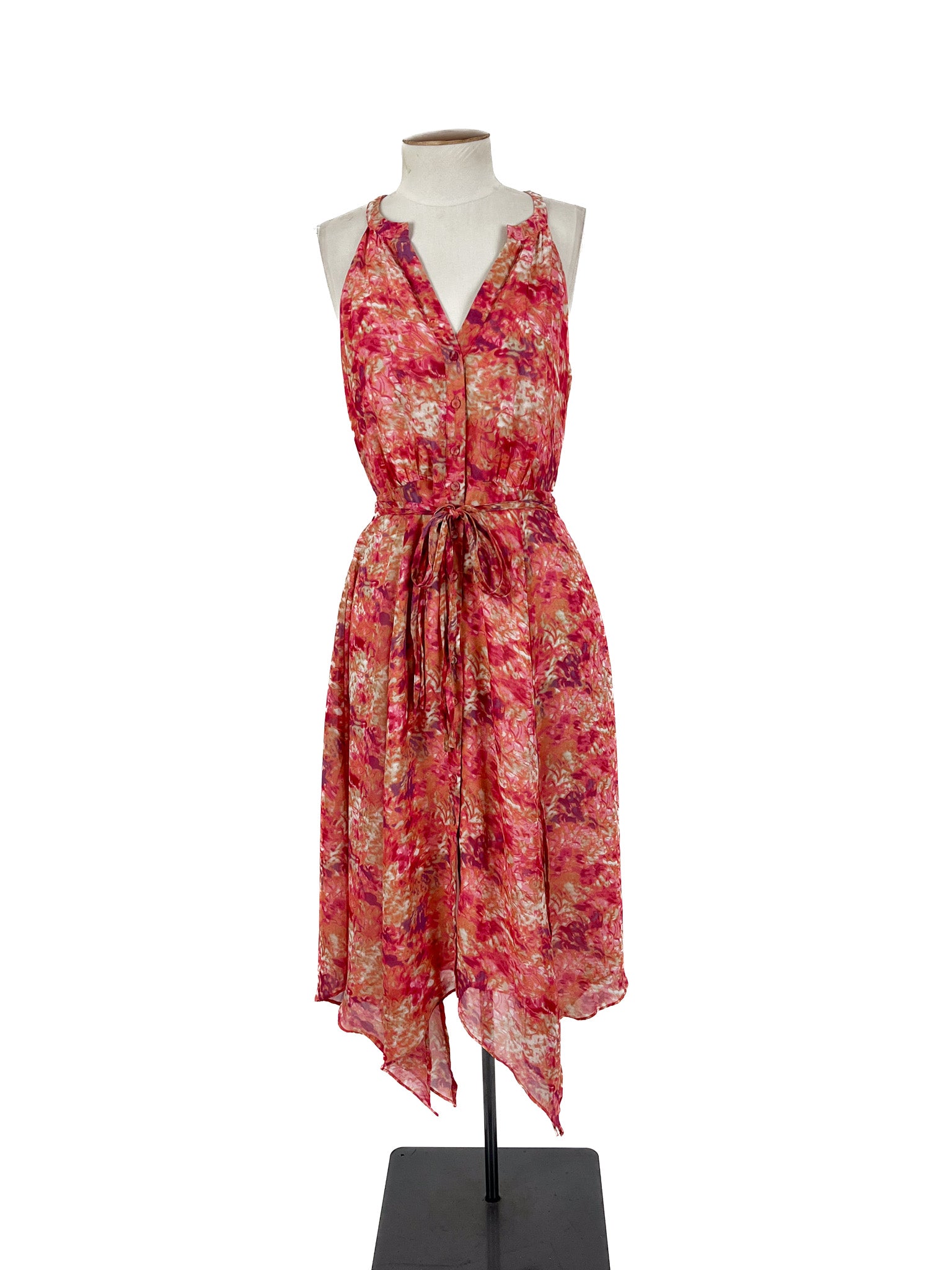 Just Jeans - Pink Midi Dress (Size 8)