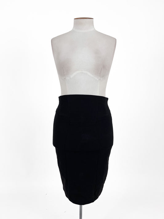 CUE | Black Casual/Workwear Skirt | Size 10