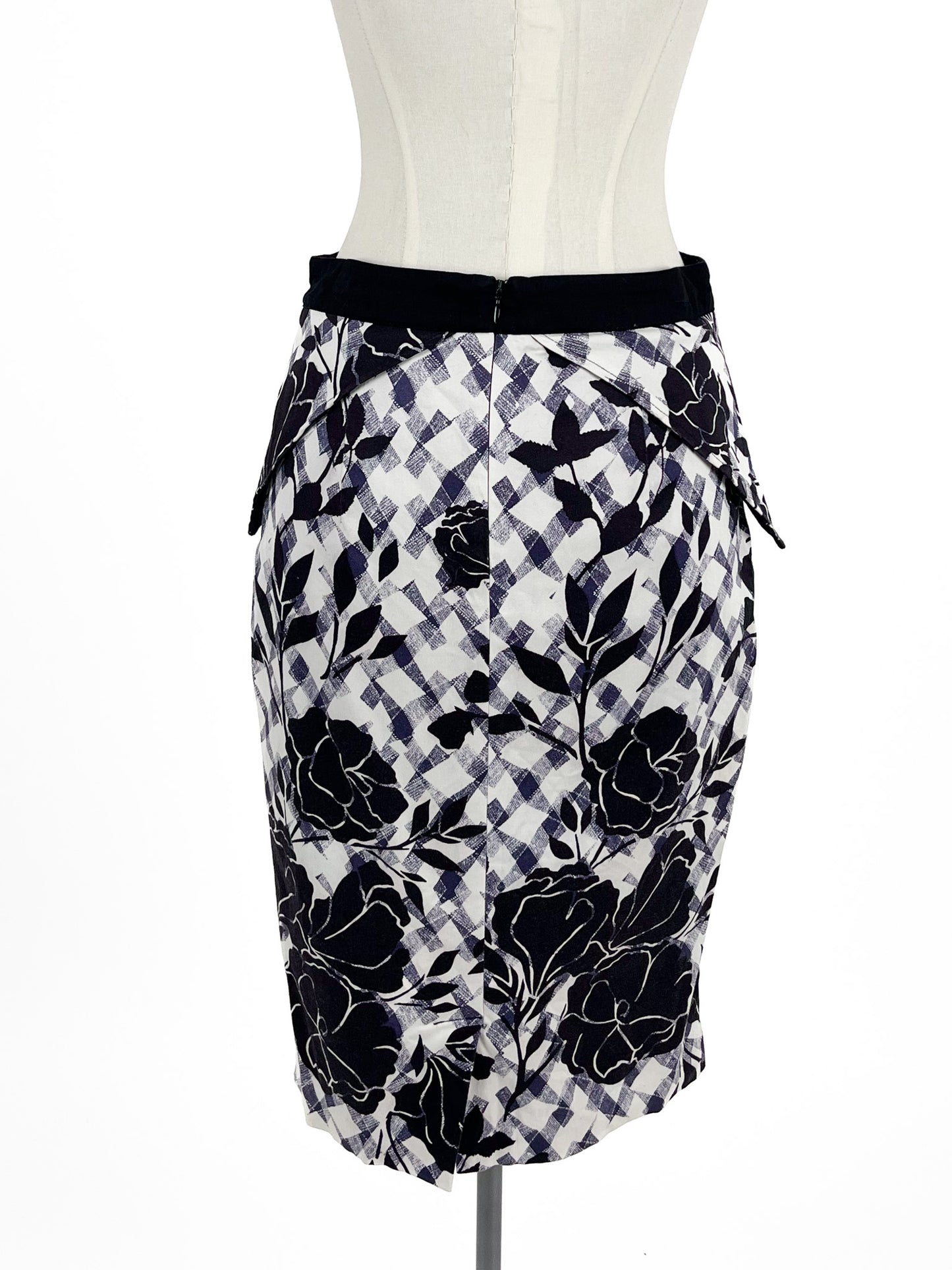 Portmans | Multicoloured Casual/Workwear Skirt | Size 8