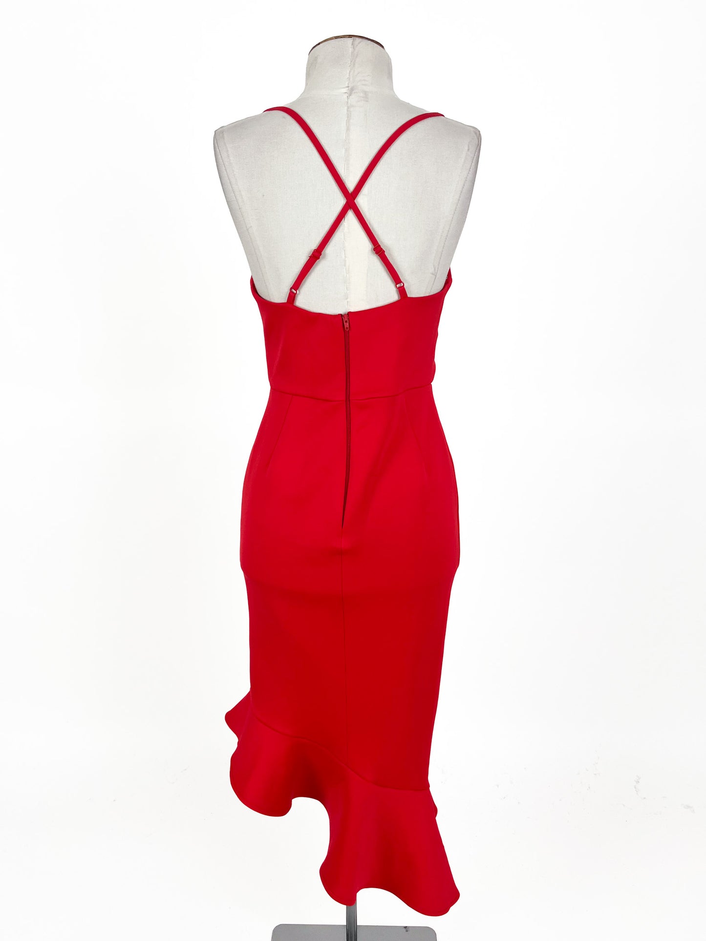ASOS | Red Cocktail Dress | Size 8
