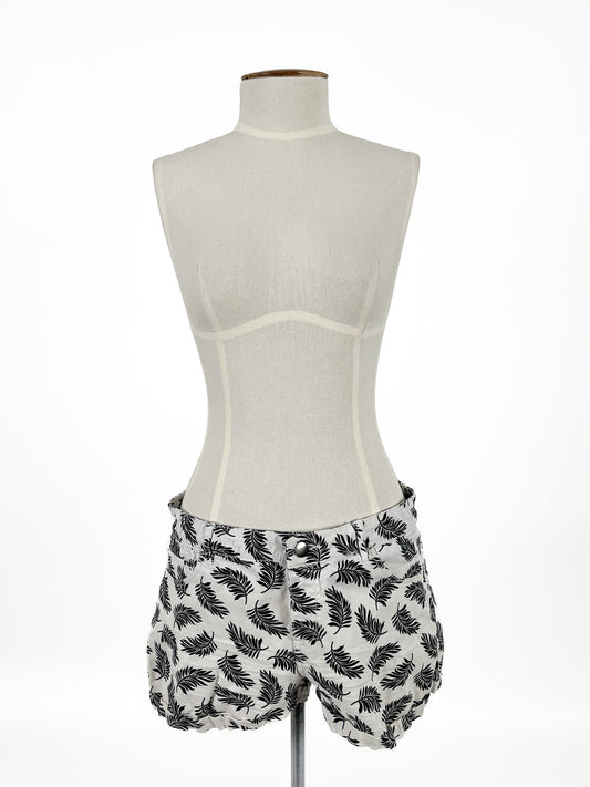 H&M | White Casual Shorts | Size 12