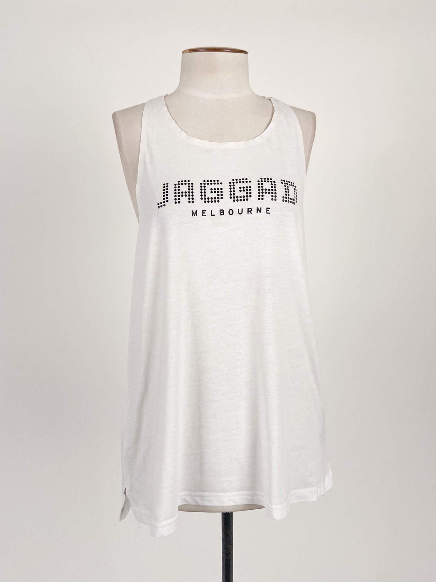 JAGGAD | White Casual Activewear Top | Size S