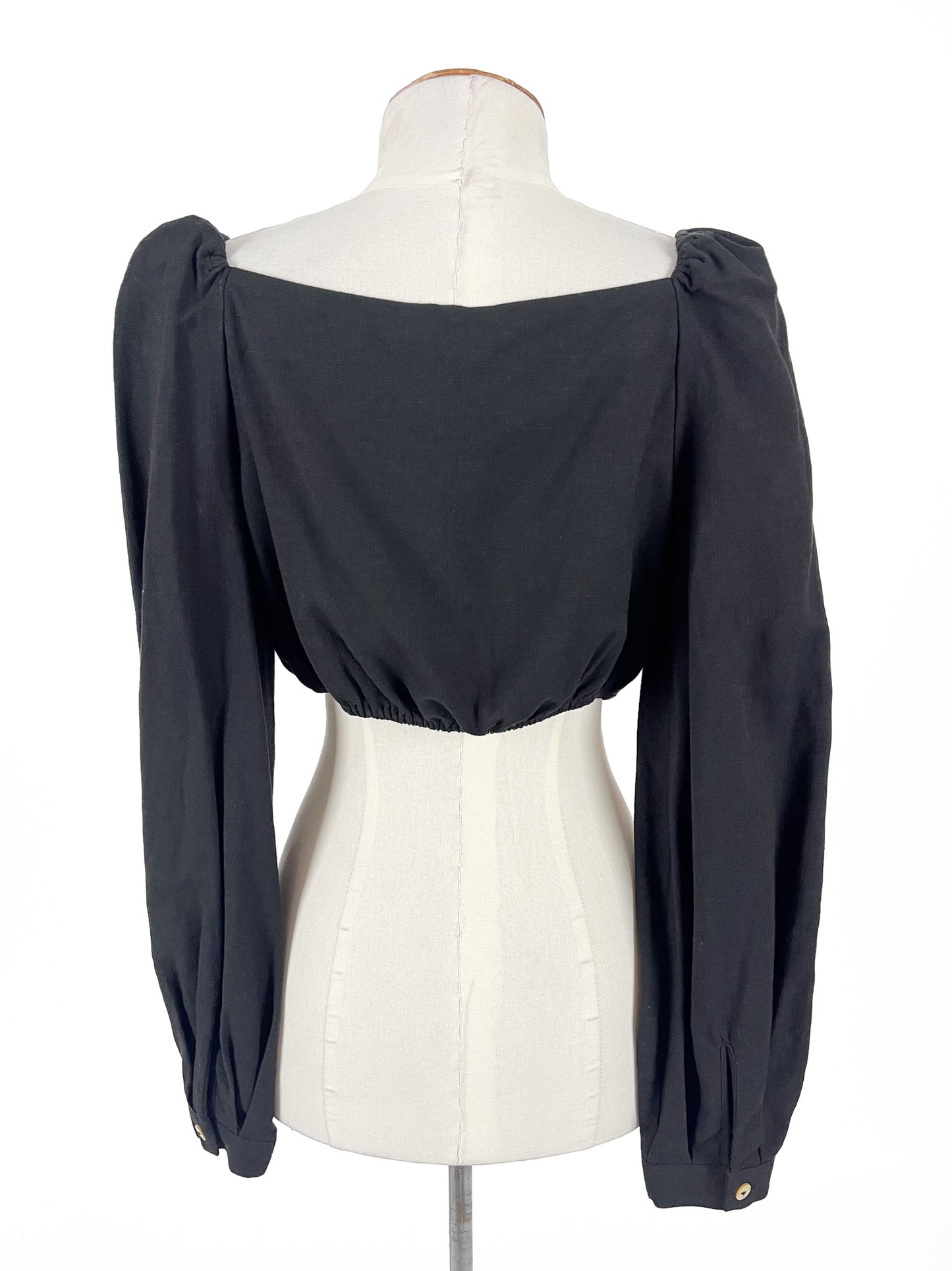 & Other Stories | Black Casual/Cocktail Top | Size 8
