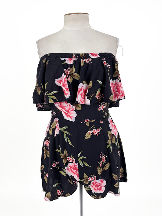 New Look - Multicoloured Playsuit (Size 10)