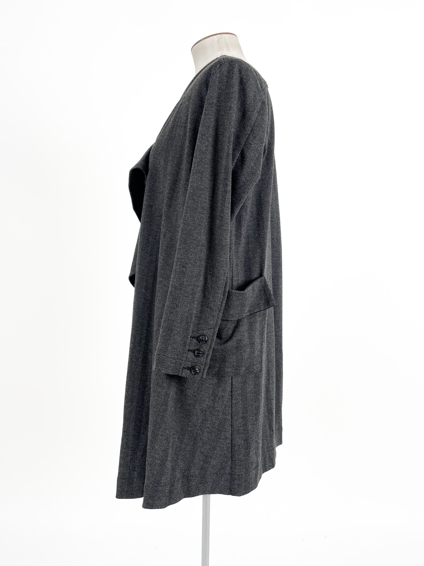 Stitch Ministry | Grey Casual Coat | Size 10