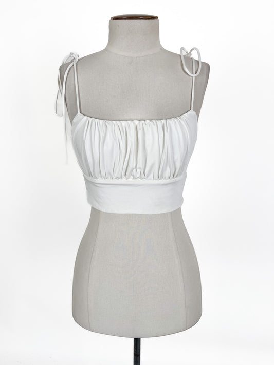 Hello Molly | White Casual Top | Size S