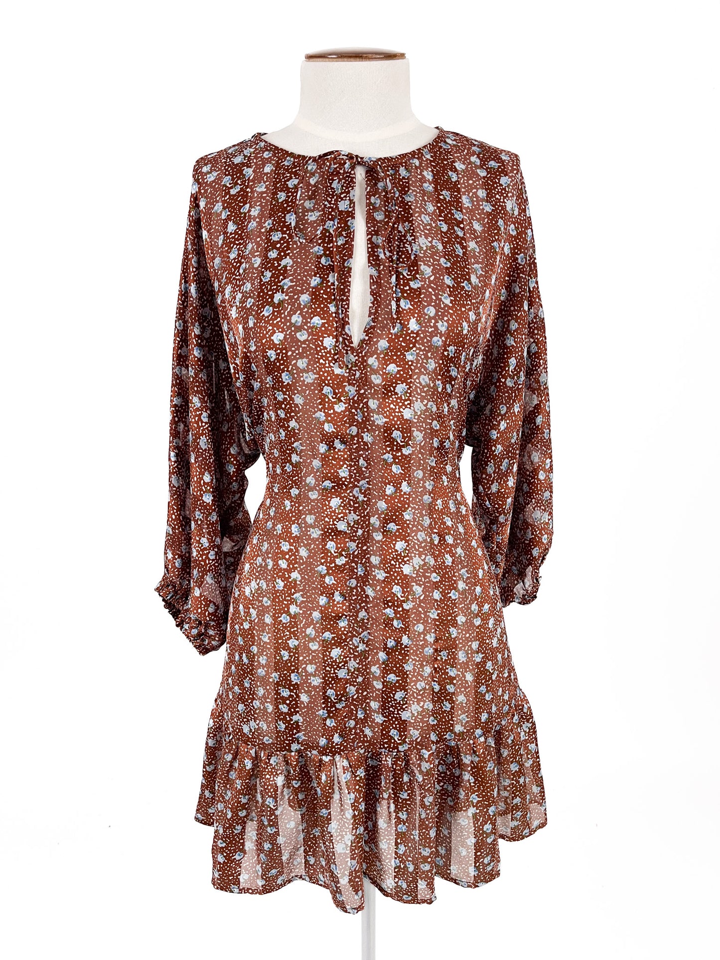 Ruby | Brown Casual Dress | Size 8