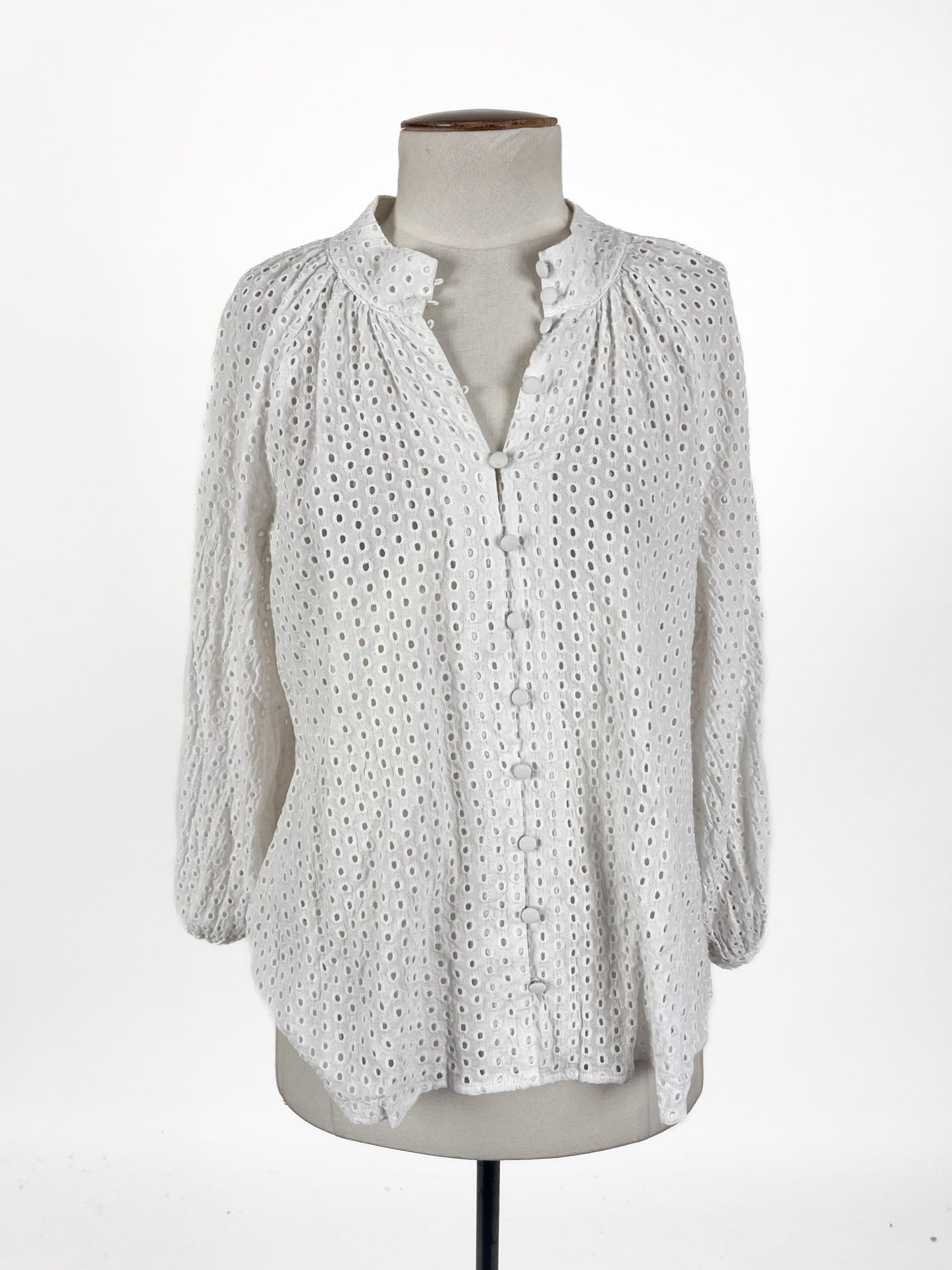 Decjuba - White Blouse (Size 10)