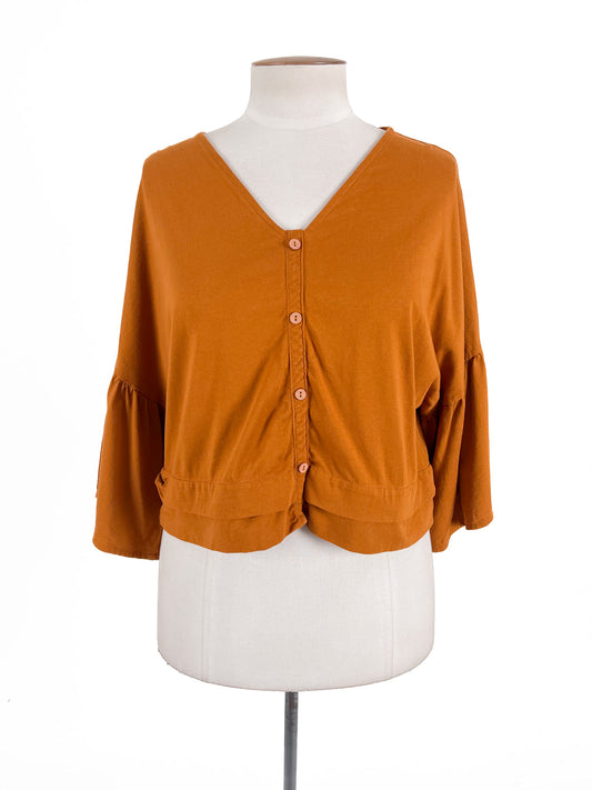 ReCreate | Orange Casual Top | Size M
