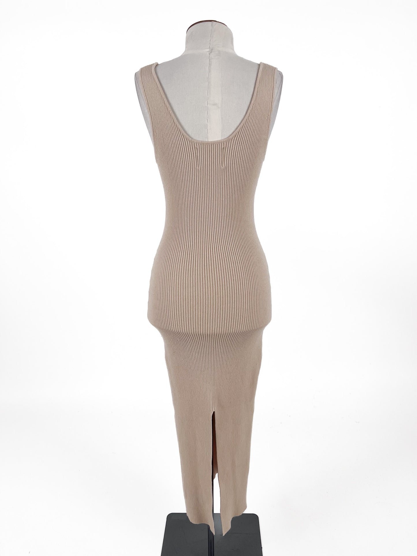 Harris Tapper | Beige Casual/Cocktail Dress | Size 8