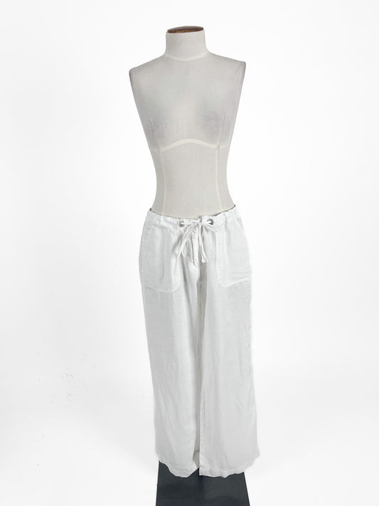 Sussan | White Wide leg Pants | Size 10