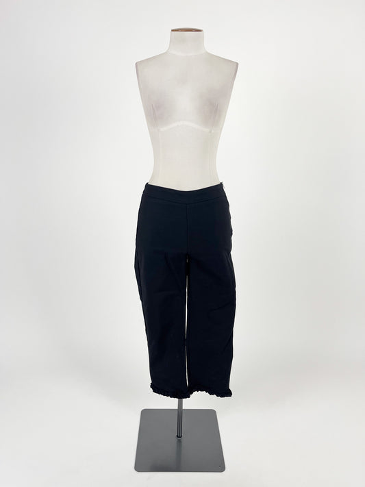 Pagani | Black Skinny Straight fit Pants | Size 6