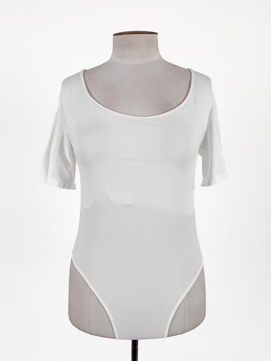 Decjuba | White Casual Top | Size XL/XXL
