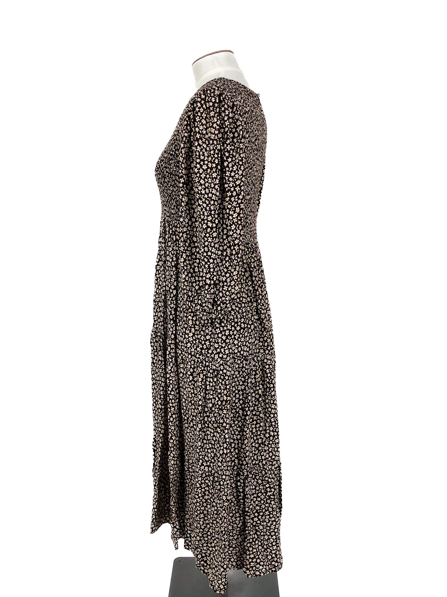 Whistle - Brown Maxi Dress (Size 14)