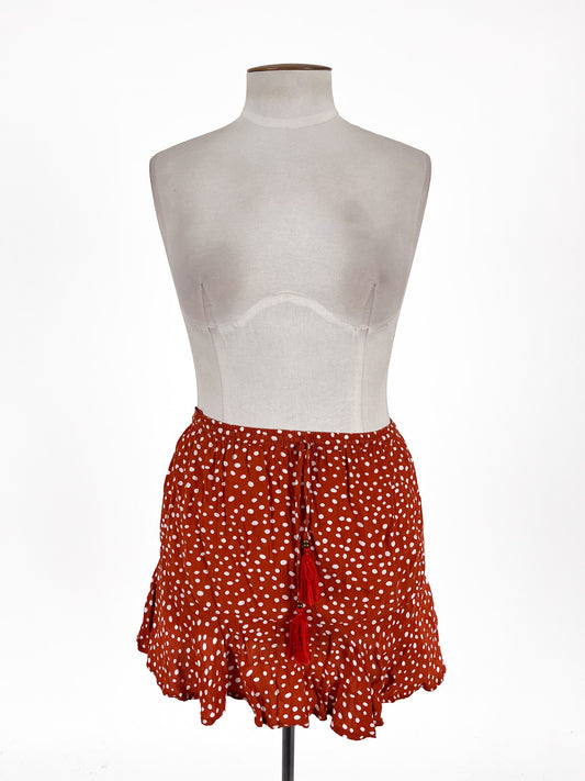 Kivari | Orange Casual Skirt | Size M
